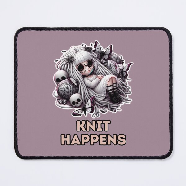 Item preview, Knit happens designed and sold by DarkStarling.