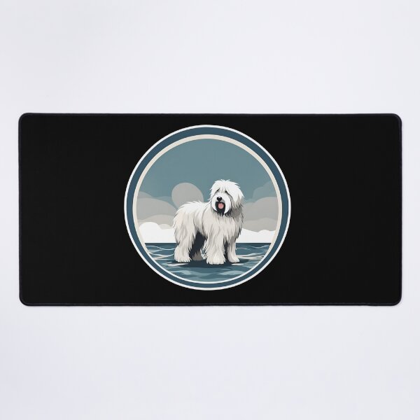 Item preview, Traveler dog in the sea old english sheepdog dog onwer designed and sold by GoodyPaws.