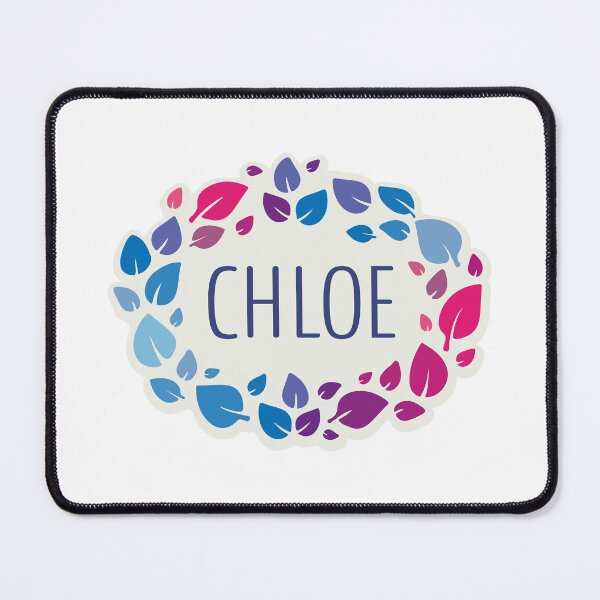 Item preview, Chloe name surrounded by leaves designed and sold by 0ut0fSpace.