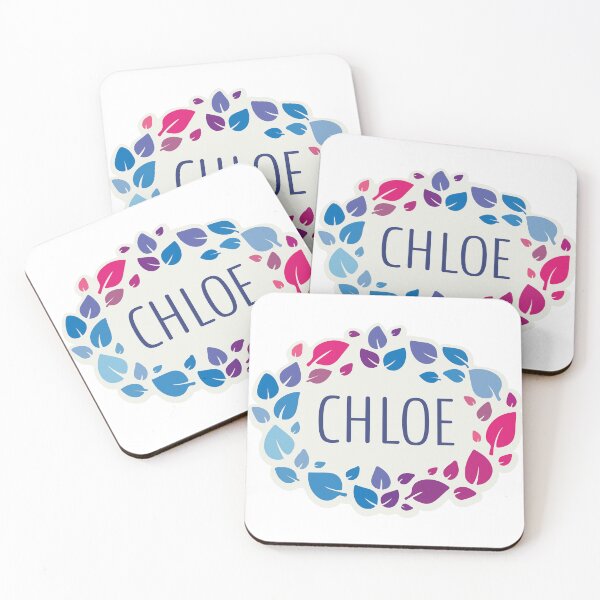 Item preview, Chloe name surrounded by leaves designed and sold by 0ut0fSpace.