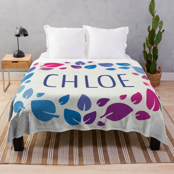 Item preview, Chloe name surrounded by leaves designed and sold by 0ut0fSpace.