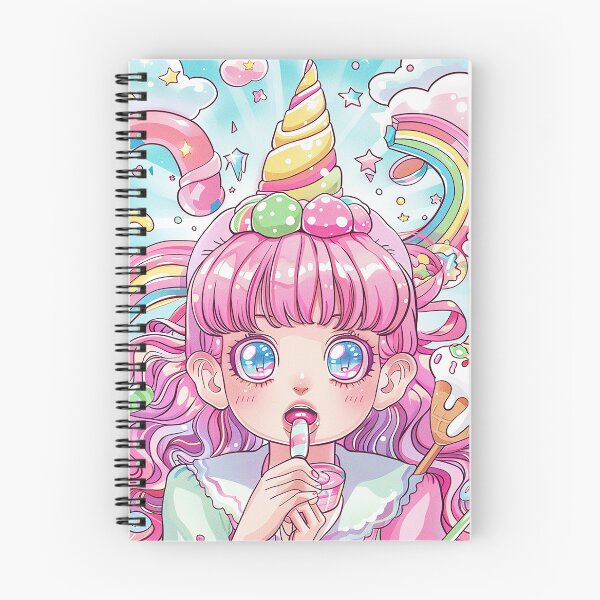 Item preview, Super Cute Kawai Anime Girl  designed and sold by nomiraclehere.