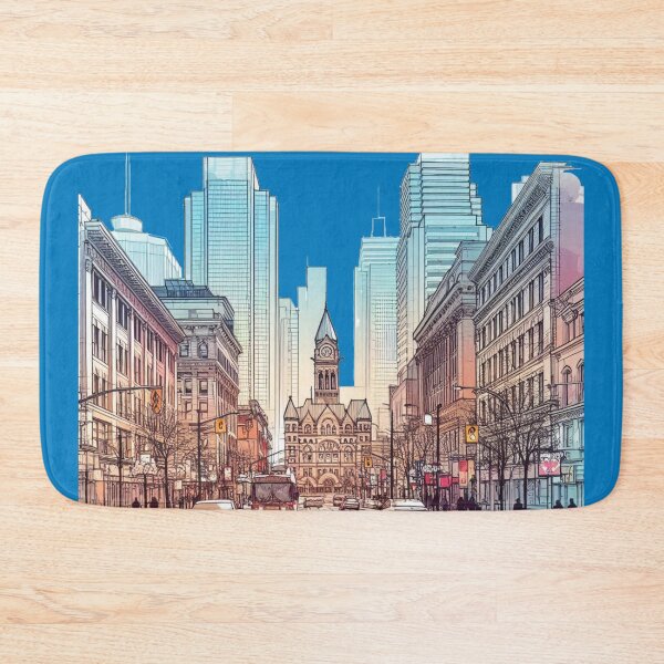Item preview, Toronto University Avenue 3D Sketch Art,  designed and sold by PaintMeWorld.