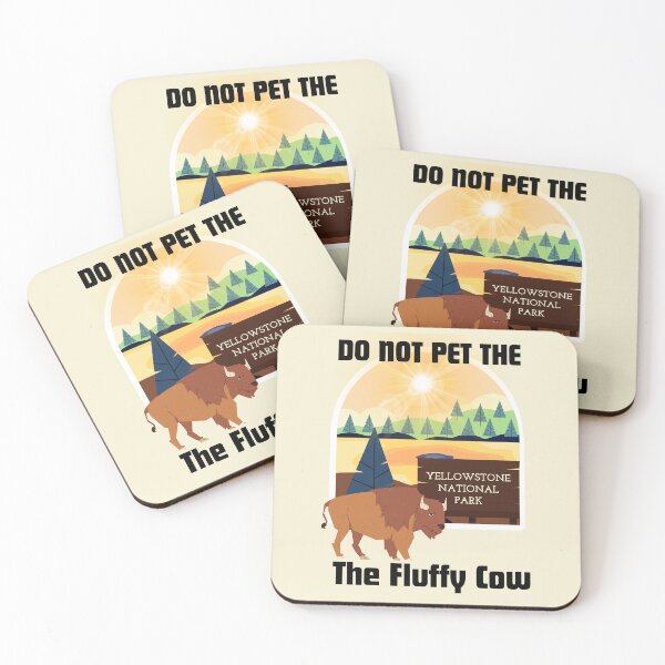 Item preview, Do not pet the fluffy cows  designed and sold by Soccer4ja9.