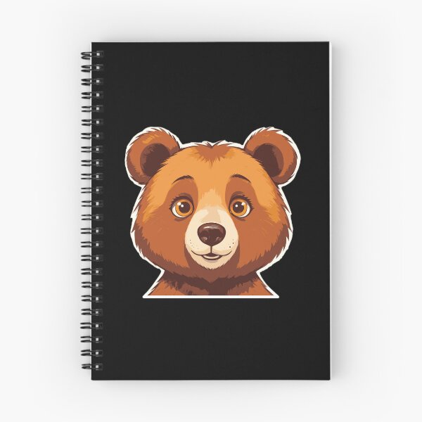 Item preview, A Face Of Cute Bear With Large Eyes And A Friendly Expression designed and sold by Adelberton.