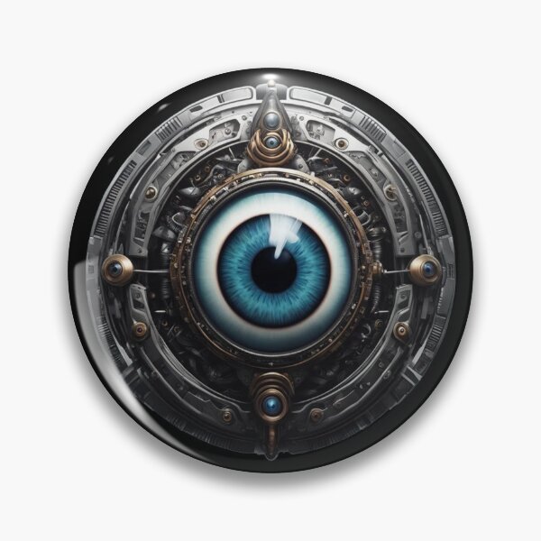 Item preview, Robotic Evil Eye, Technomagick, Occult Design designed and sold by Burn-Ego.