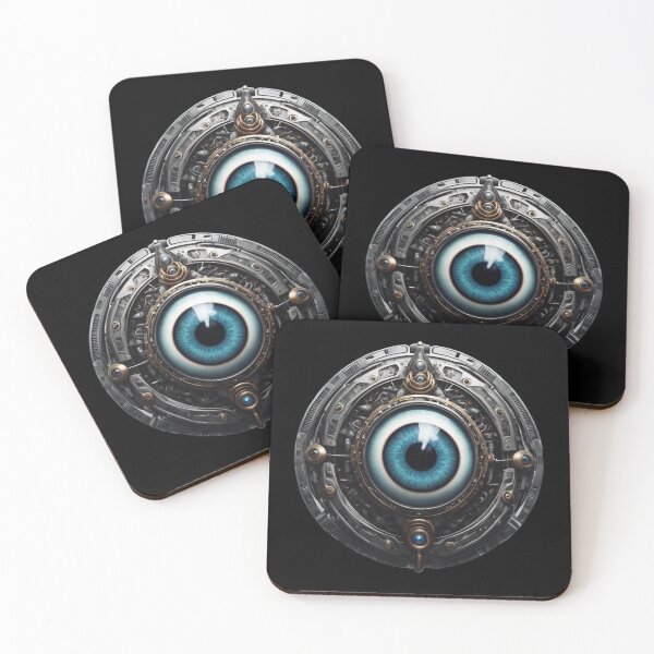 Item preview, Robotic Evil Eye, Technomagick, Occult Design designed and sold by Burn-Ego.