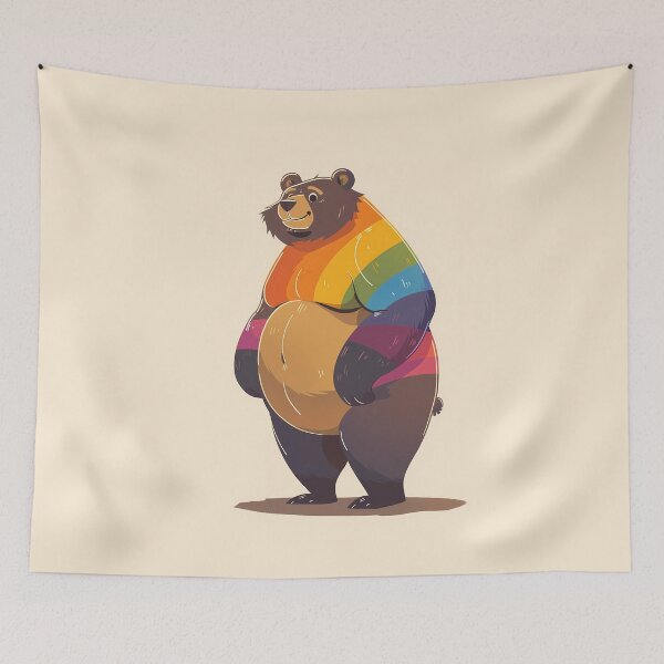 Item preview, Bear Pride designed and sold by MidArtForge.