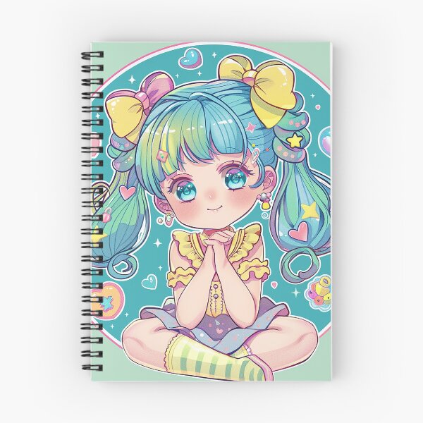 Item preview, Super Cute Kawai Anime Girl  designed and sold by nomiraclehere.