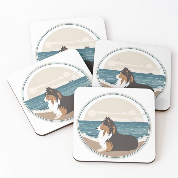 Item preview, Traveler dog in the sea shetland sheepdog dog onwer  designed and sold by GoodyPaws.