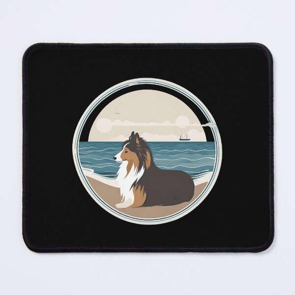 Item preview, Traveler dog in the sea shetland sheepdog dog onwer  designed and sold by GoodyPaws.
