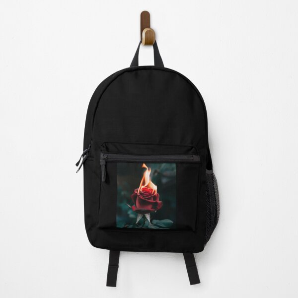 Item preview, a burgundy rose that is burning designed and sold by rafal12345.