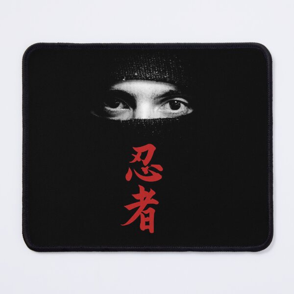 Item preview, Masked Ninja | Ninja Eyes - Japanese Red Kanji Ninja Symbol Warrior Martial Arts designed and sold by MadeByRobots.