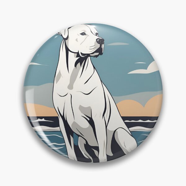 Item preview, Traveler dog in the sea dogo argentino dog onwer  designed and sold by GoodyPaws.
