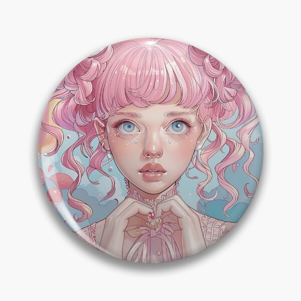 Item preview, Super Cute Kawai Anime Girl  designed and sold by nomiraclehere.
