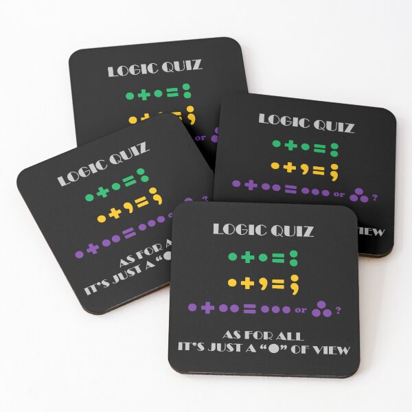 Item preview, Logic Quiz "point of view" designed and sold by AriLady.