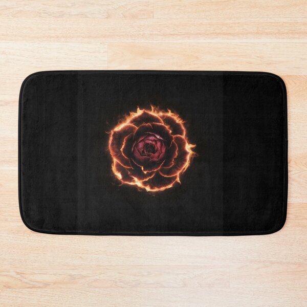 Item preview, a burgundy rose that is burning designed and sold by rafal12345.