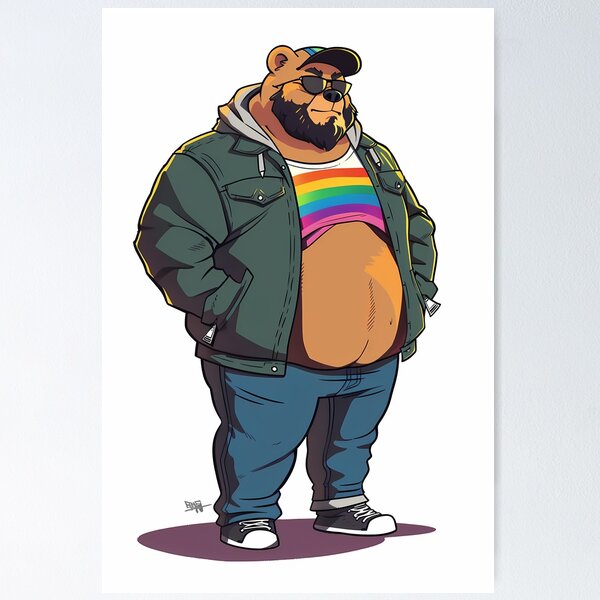 Item preview, Bear Pride designed and sold by MidArtForge.