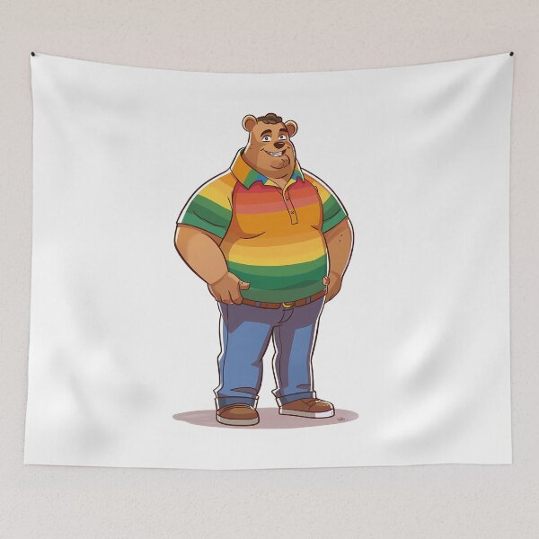 Item preview, Bear Pride designed and sold by MidArtForge.