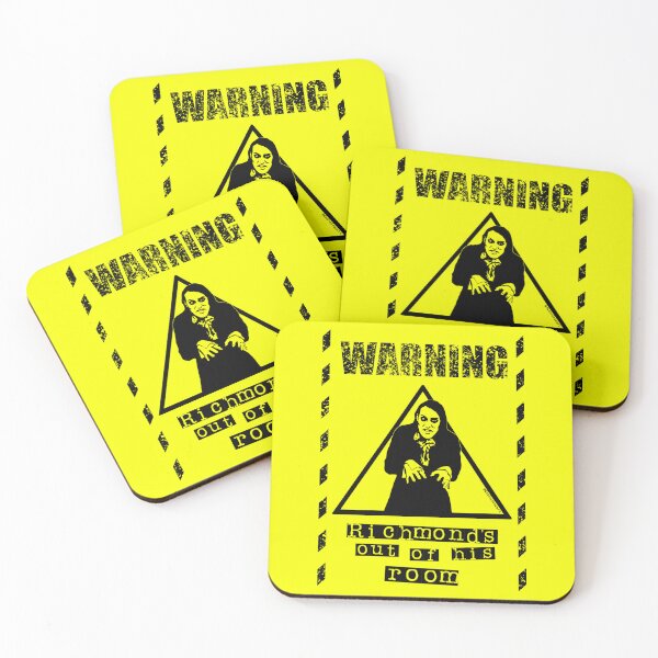 Item preview, Richmond’s Out of His Room - IT Crowd Warning Sign designed and sold by doodleeightytwo.