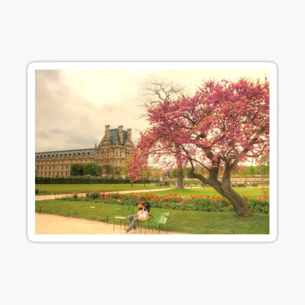 Item preview, Springtime at the Tuileries Gardens, Paris designed and sold by Michael Matthews.