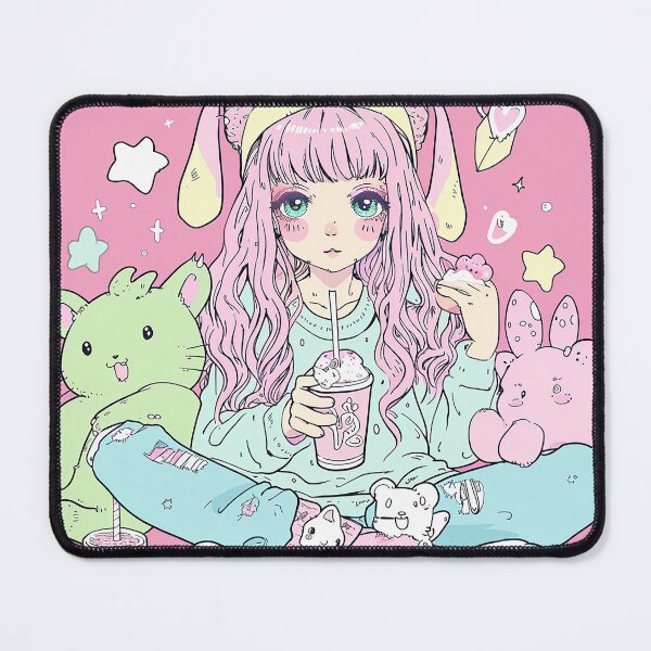 Item preview, Super Cute Kawai Anime Girl designed and sold by nomiraclehere.
