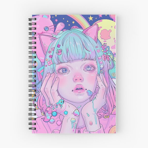 Item preview, Super Cute Kawai Anime Girl  designed and sold by nomiraclehere.
