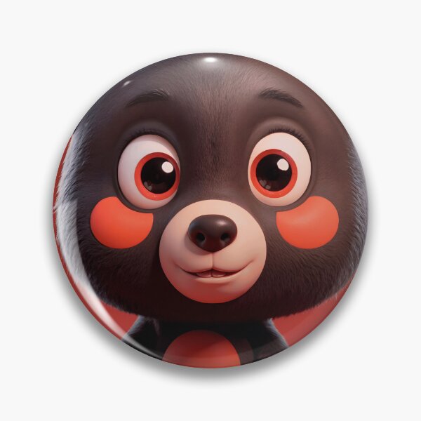 Item preview, A Cute Bear With Large Eyes And A Friendly Expression designed and sold by Adelberton.