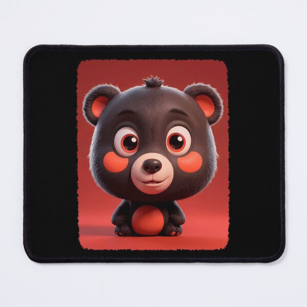 Item preview, A Cute Bear With Large Eyes And A Friendly Expression designed and sold by Adelberton.