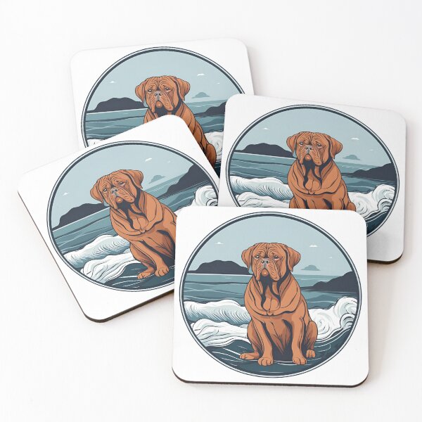 Item preview, Traveler dog in the sea dogue de bordeaux dog onwer  designed and sold by GoodyPaws.