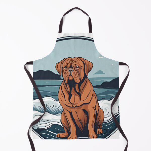 Item preview, Traveler dog in the sea dogue de bordeaux dog onwer designed and sold by GoodyPaws.