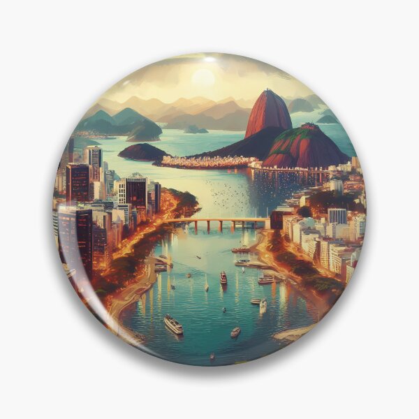 Item preview, Rio de Janeiro Brazil  designed and sold by OzzFrequency.