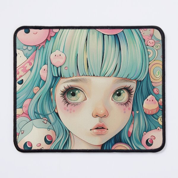 Item preview, Super Cute Kawai Anime Girl designed and sold by nomiraclehere.