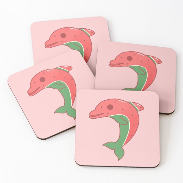 Item preview, Watermelon dolphin designed and sold by Cre8iveCat.