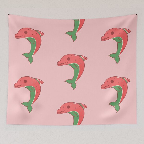 Item preview, Watermelon dolphin designed and sold by Cre8iveCat.