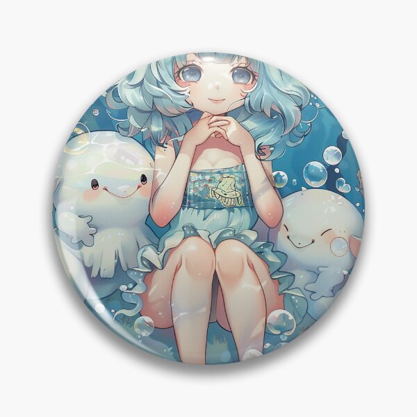 Item preview, Super Cute Kawai Anime Girl  designed and sold by nomiraclehere.