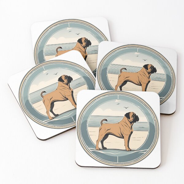 Artikelvorschau, Reisender Hund im Meer Englisch Mastiff Hund Besitzer entworfen und verkauft von GoodyPaws.