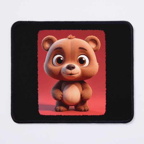 Item preview, A Cute Bear With Large Eyes And A Friendly Expression designed and sold by Adelberton.