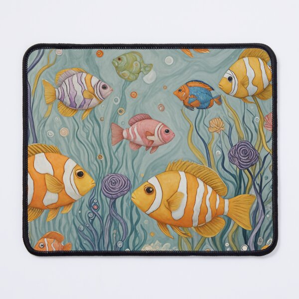Item preview, Undersea Whimsy: Pastel Clown Fish Design designed and sold by Lizetteh.