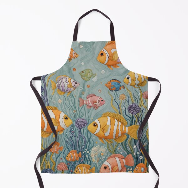 Item preview, Undersea Whimsy: Pastel Clown Fish Design designed and sold by Lizetteh.