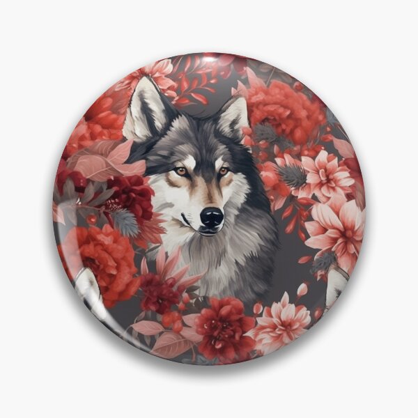 Item preview, Cute Floral Husky designed and sold by RasytaStore.