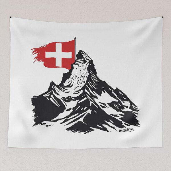Item preview, Matterhorn Zermatt, mountaineer's dream, alpinism, hiking designed and sold by Shirts-by-JD.