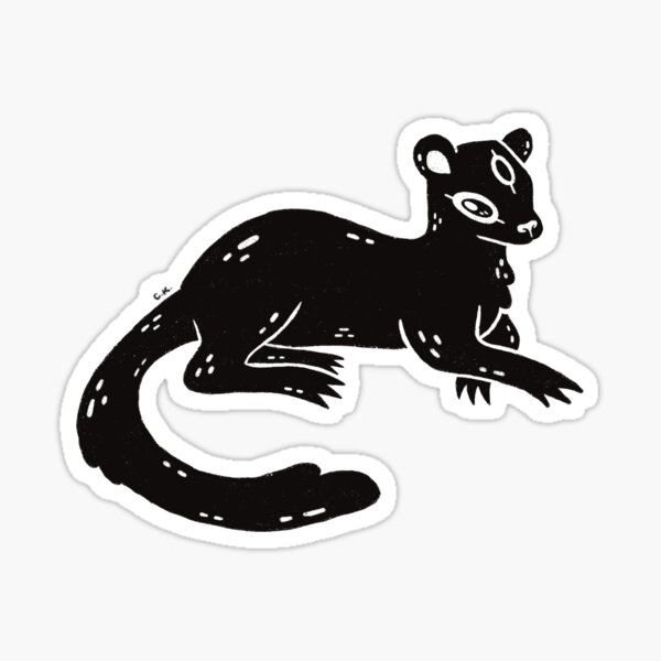 Item preview, Fossa designed and sold by breadcatart.