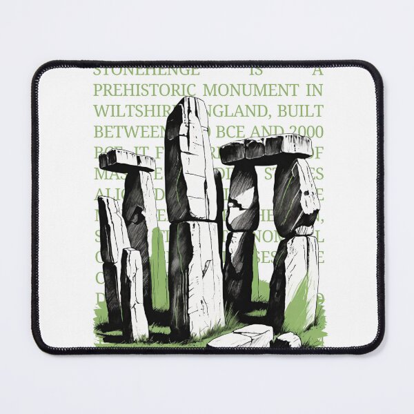 Item preview, Stonehenge vintage sketch by CallisC Arts ⭐⭐⭐⭐⭐ designed and sold by CallisC-Arts.