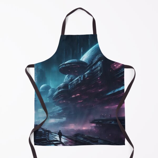 Item preview, Offword Cityscape, Science Fiction, Digital Painting designed and sold by Burn-Ego.