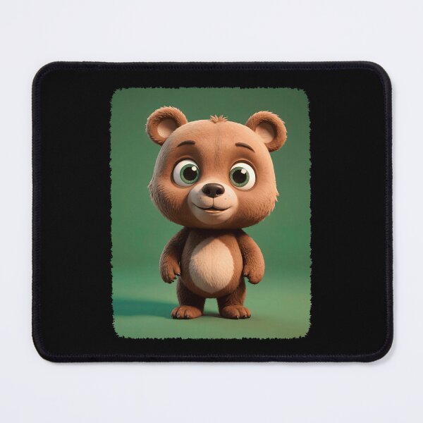 Item preview, A Cute Bear With Large Eyes And A Friendly Expression designed and sold by Adelberton.