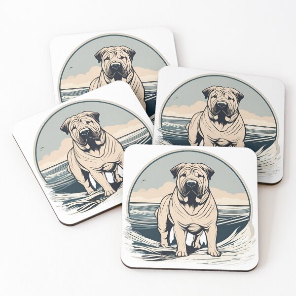 Item preview, Traveler dog in the sea shar pei dog onwer  designed and sold by GoodyPaws.