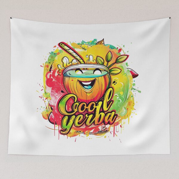 Item preview, Vibrant Cool Yerba Mate Character Extravaganza designed and sold by flamini.