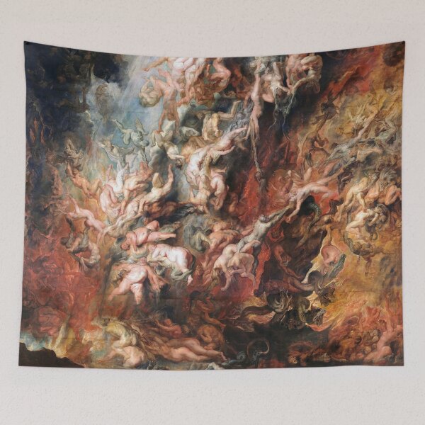 Item preview, Fall Of The Damned by Peter Paul Rubens. Oil Painting Reproduction designed and sold by el-padre.