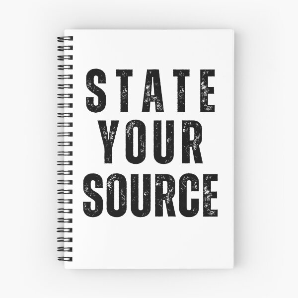 Item preview, State your source designed and sold by sydney-syder.